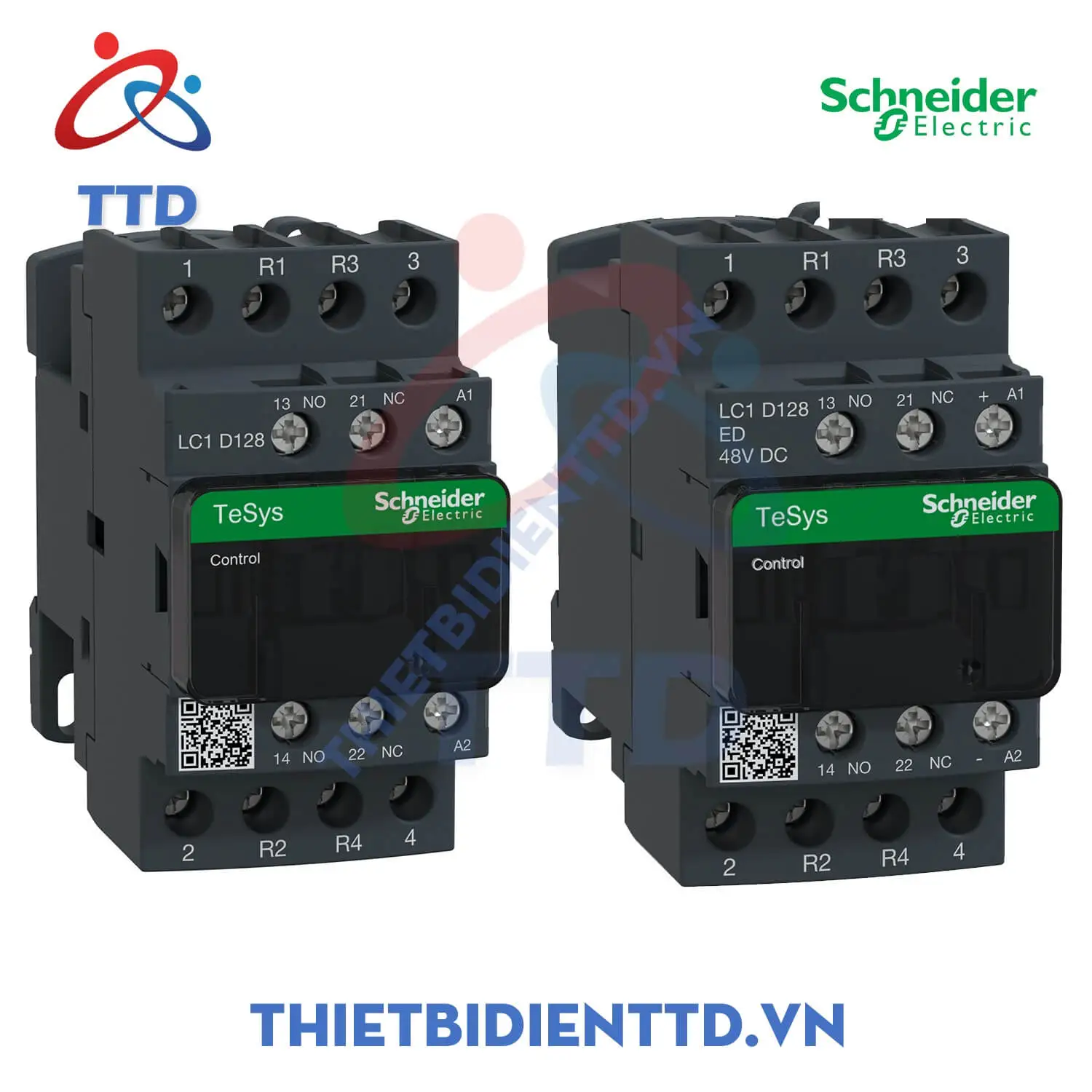 Schneider Tesys LC1D128V7 thiet bi dien ttd