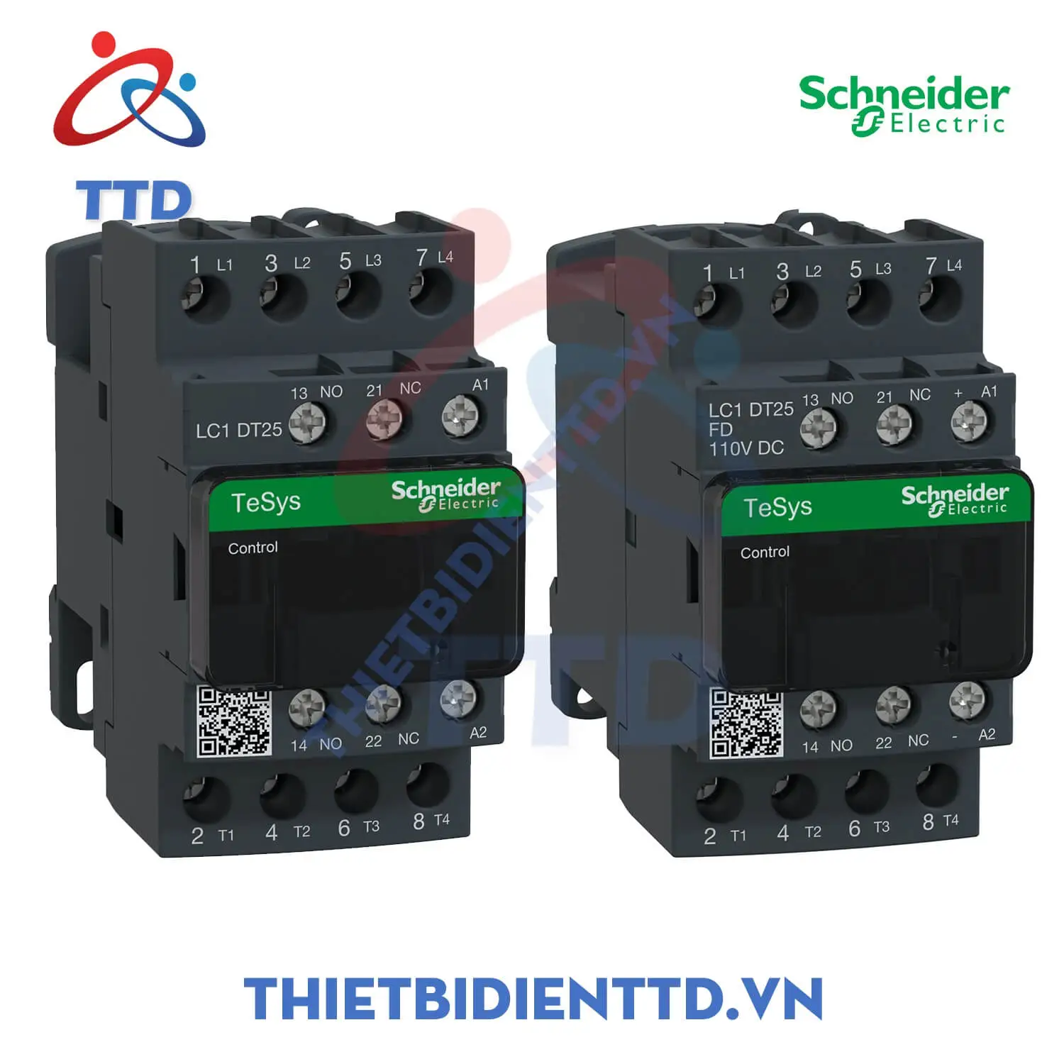 Schneider Tesys LC1DT25UD thiet bi dien ttd