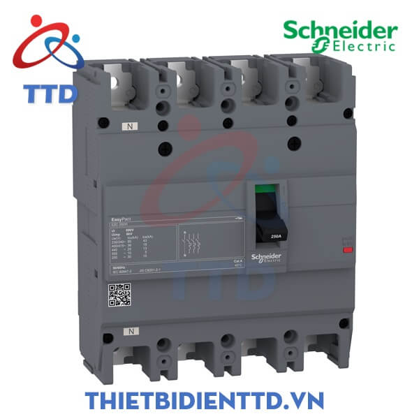 Schneider MCCB Aptomat Khối EZC250