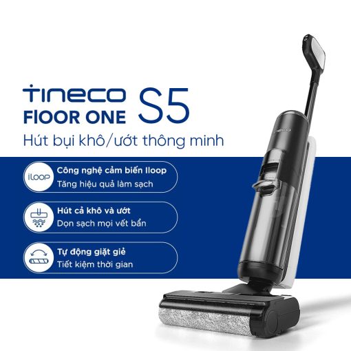 Máy hút bụi lau nhà cầm tay Tineco Floor One S5 Combo - Ảnh 2