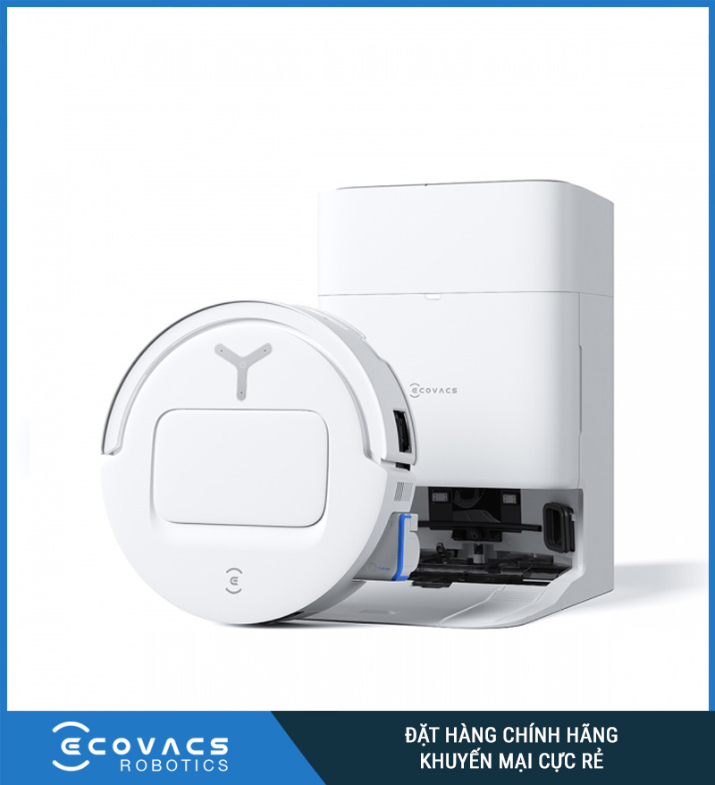 Robot hút bụi lau nhà Ecovacs Deebot T80 Omni - Ảnh 4