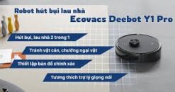 Robot hút bụi lau nhà Ecovacs Deebot Y1 Pro