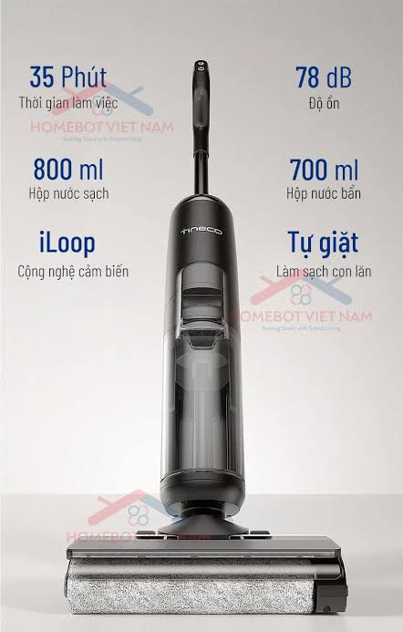 Máy hút bụi lau nhà cầm tay Tineco Floor One S5 Combo - Ảnh 4