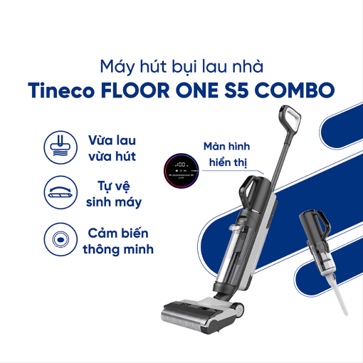 Máy hút bụi lau nhà cầm tay Tineco Floor One S5 Combo - Ảnh 6